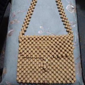 VINTAGE BEADED SHOULDER BAG